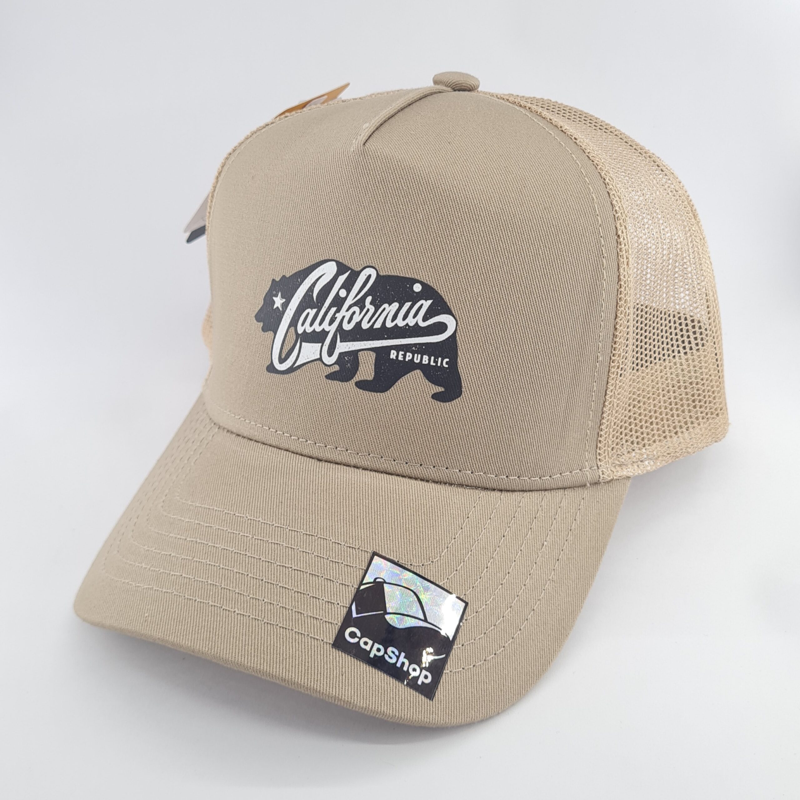 GORRA CALIFORNIA REPUBLIC BEIGE X CAPSHOP